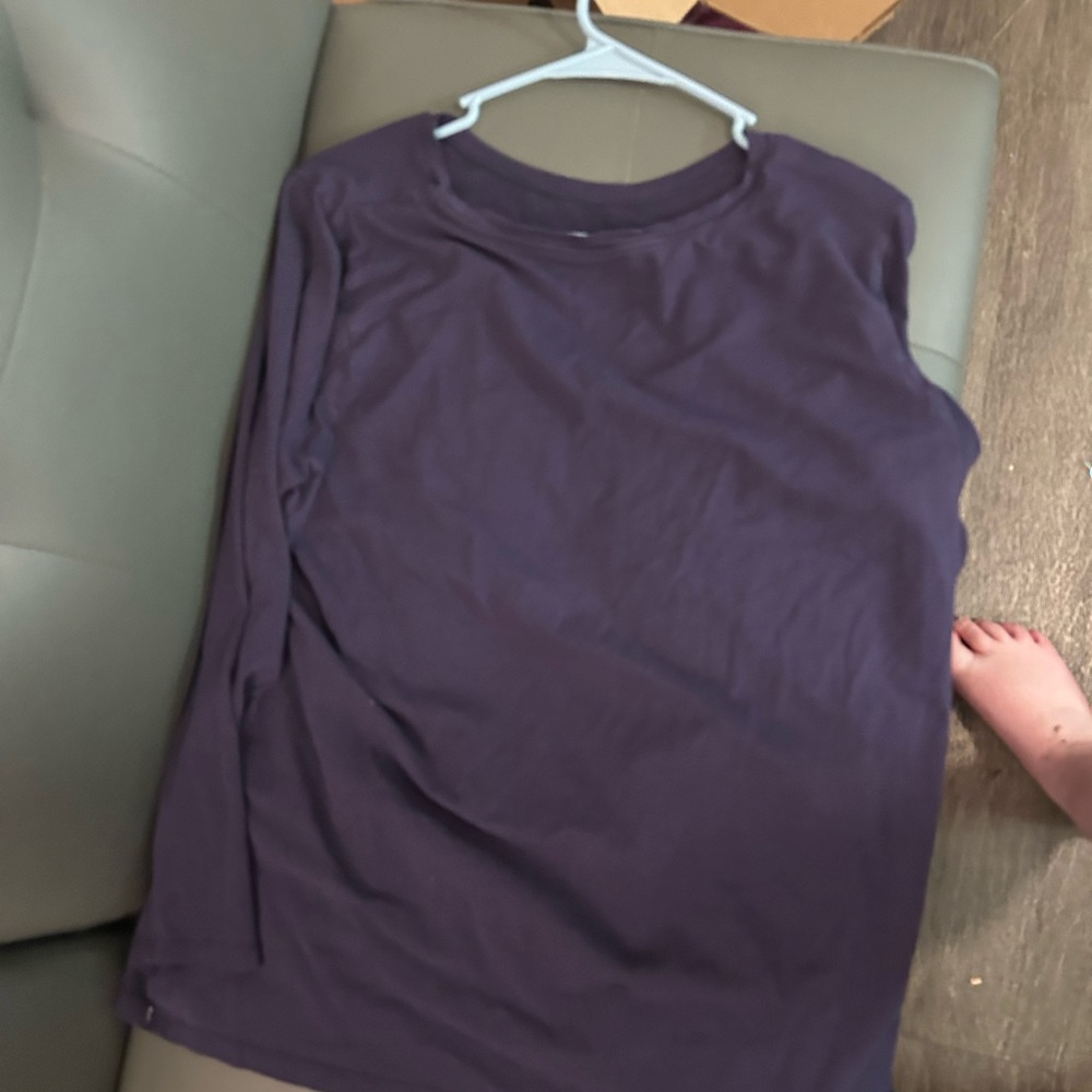 Purple Long Sleeve Shirt